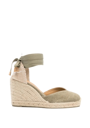 Castañer Chiara tie ankle espadrilles - Green
