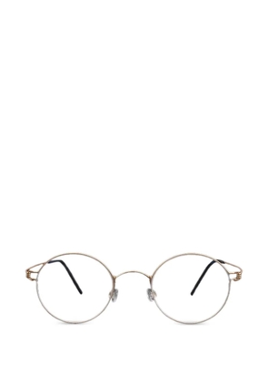 Lindberg round-frame glasses - Gold