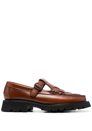 Hereu Soller Sport square-toe loafers - Brown