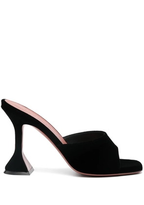 Amina Muaddi 95mm Lupita sandals - Black
