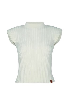 Jacob Cohën ribbed knitted top - Neutrals