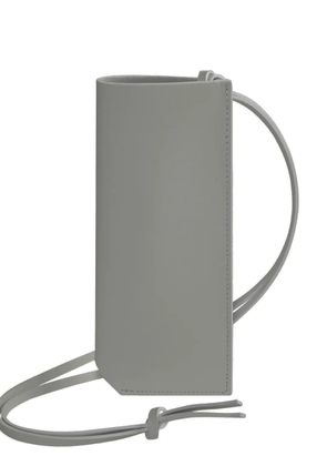 Auralee leather sunglasses case - White