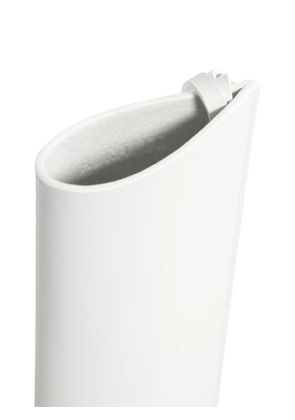 Auralee leather sunglasses case - White