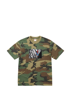 Supreme Spider-Man camouflage T-shirt - Green