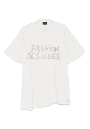 Balenciaga distressed T-shirt - Grey