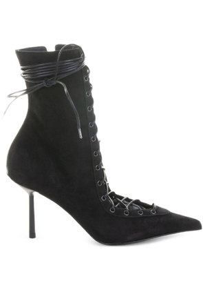 Le Silla 80mm Colette lace-up boots - Black