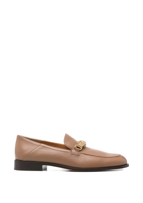Tod's chain detail loafers - Neutrals