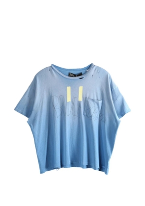 PALY HOLLYWOOD graphic pocket T-shirt - Blue