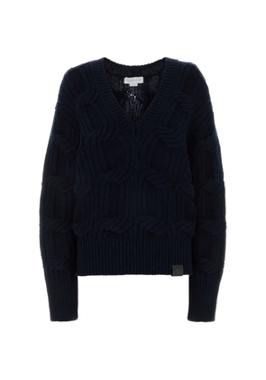 Stella McCartney cable-knit sweater - Blue