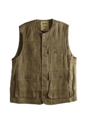 Uma Wang Jolt vest - Brown