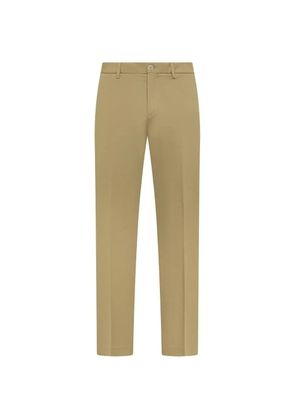 Cruna button-fastening trousers - Neutrals