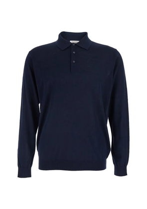 Kangra long-sleeved polo shirt - Blue