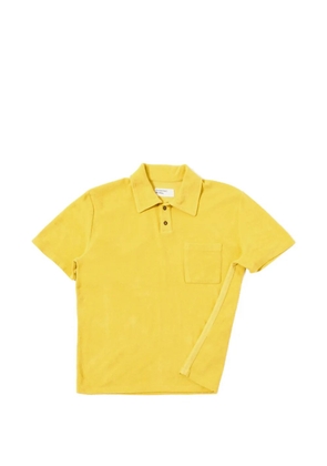 Universal Works chest-pocket polo shirt - Yellow