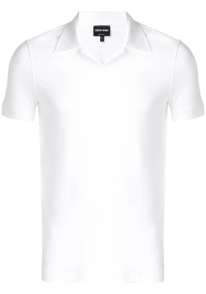 Giorgio Armani short-sleeve polo top - White