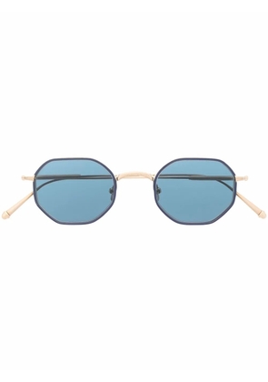 Matsuda square-frame glasses - Gold