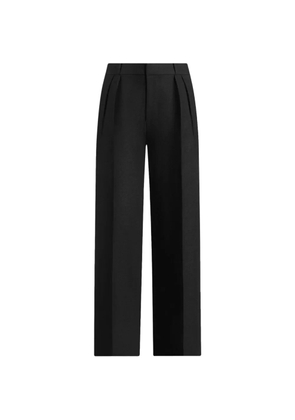 Manière De Voir Julie twin-pleated tailored trousers - Black