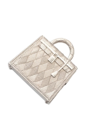 Hermès Pre-Owned 2010s Kelly-motif pendant - Silver