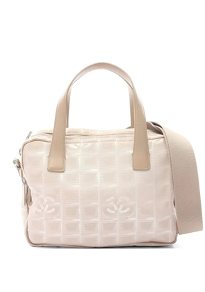 CHANEL Pre-Owned 2000-2002 Travel Line handbag - Neutrals