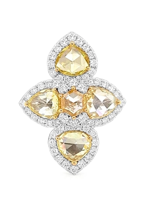 HYT Jewelry diamond cocktail ring - Silver