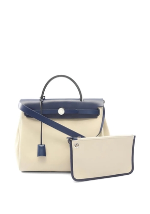 Hermès Pre-Owned 2021 Herbag Zip 31 PM leather handbag - Neutrals