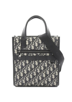 Christian Dior Pre-Owned 2010s Safari oblique handbag - Black