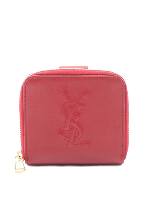 Saint Laurent Pre-Owned bi-fold leather wallet - Red