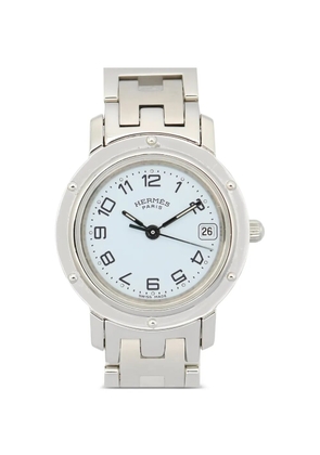 Hermès Pre-Owned 2010s 24mm Clipper watch - Silver