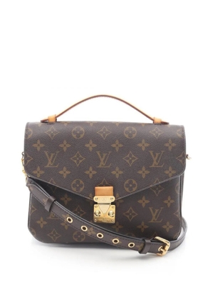 Louis Vuitton Pre-Owned 2016 Metis pochette MM monogram cross body bag - Brown