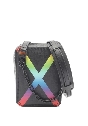 Louis Vuitton Pre-Owned 2017 Danube Taiga messenger bag - Black