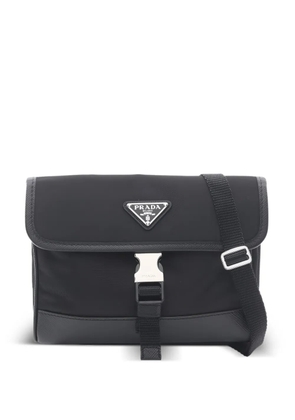 Prada Pre-Owned 2010s triangle-logo smartphone case - Black