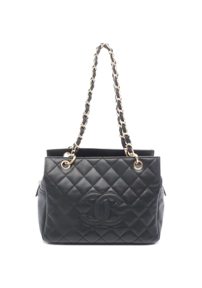 CHANEL Pre-Owned 2009-2010 Matelasse chain shoulder bag - Black