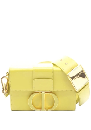 Christian Dior Pre-Owned 2010s 30 Montaigne leather cross body bag - Yellow