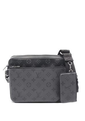 Louis Vuitton Pre-Owned 2021 Trio Monogram messenger bag - Black