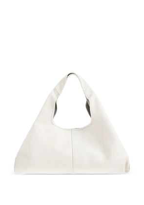 AMI Paris Etienne leather shoulder bag - Neutrals
