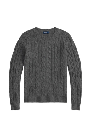 Polo Ralph Lauren cable-knit cashmere jumper - Grey