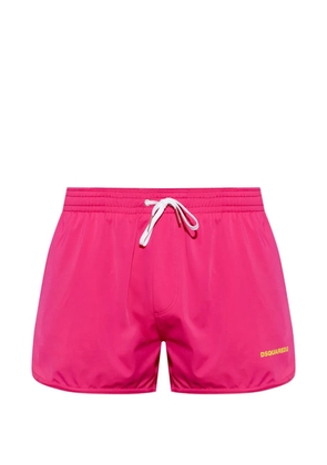 DSQUARED2 drawstring swim shorts - Pink