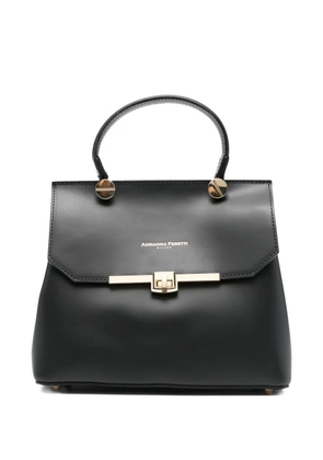 ADRIANNA FERETTI top-flap tote bag - Black