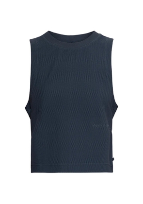 RETHINKIT STUDIOS mesh tank top - Blue