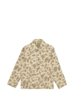Fortela Clays camouflage overshirt - Neutrals