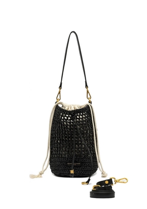 GIANNI CHIARINI Nefeli drawstring-fastening bucket bag - Black