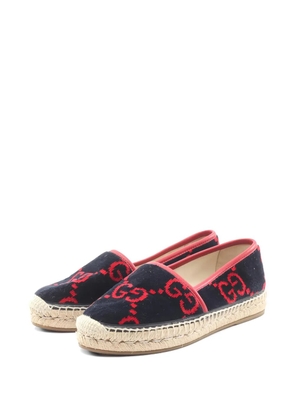 Gucci Pre-Owned 2000s gg pattern espadrilles - Blue