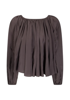 7 For All Mankind off shoulders blouse - Brown