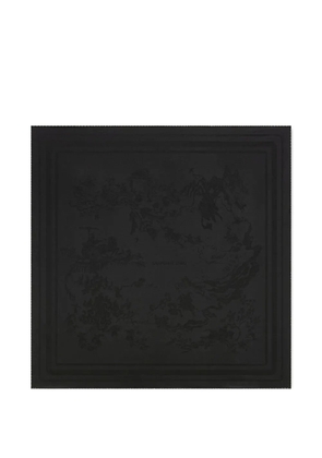 Shanghai Tang Tang patterned scarf - Black