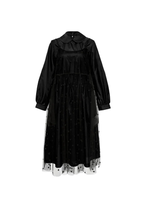 Comme Des Garçons Girl layered-effect dress set (set of two) - Black