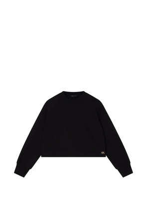 Armani Exchange logo-detail sweatshirt - Black