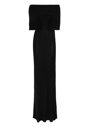 mvp wardrobe knitted maxi dress - Black