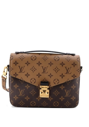 Louis Vuitton Pre-Owned Pochette Metis Reverse Monogram Canvas crossbody bag - Brown