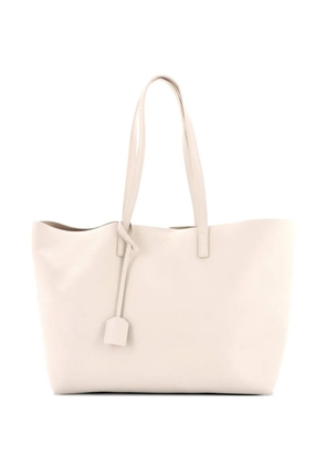 Saint Laurent Pre-Owned Shopper Leather Large tote bag - Neutrals
