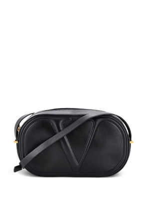 Valentino Garavani Pre-Owned VLogo Walk Leather crossbody bag - Black