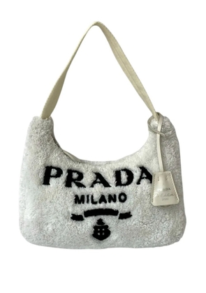 Prada Pre-Owned 2013-2026 Mini Terry Re Edition 2000 shoulder bag - White
